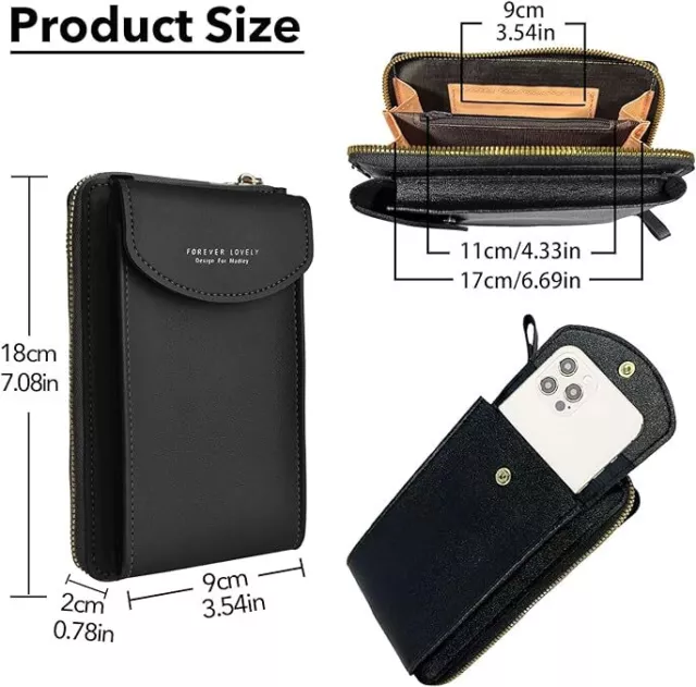 Phone Bag Shoulder Purse Cell Crossbody Wallet Handbag Pouch Women Case Small UK