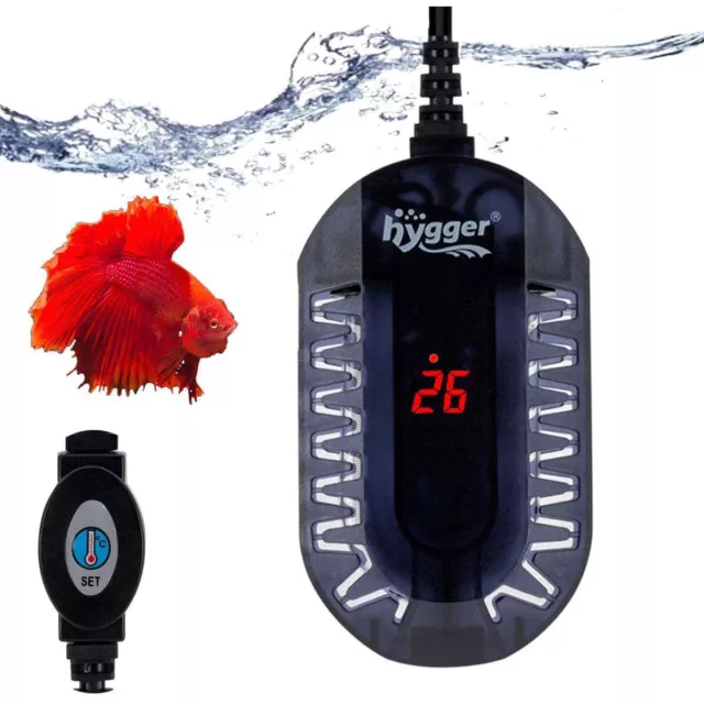 Hygger Submersible Digital Aquarium Heater 50W Betta Fish Shrimp Tank 50W