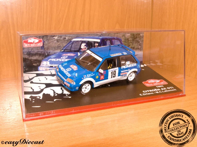 ALEZAN MODELS . KIT 1/43 . CITROEN AX GTI . Gr A . MONTE