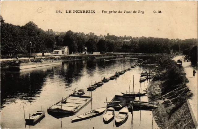 CPA Le PERREUX - Vue prise du Pont de Bry (659458)