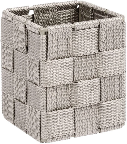 Wenko set da 2 cestino portaoggetti Adria Cubo talpa - cesto da bagno cesto da cucina 7237 R1