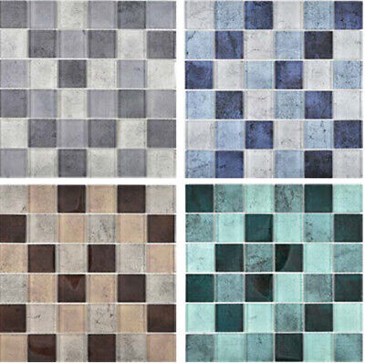 Mosaico de pared azulejos mosaico de vidrio espejo de azulejos pared de ducha azulejos mosaico