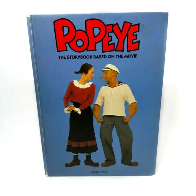Popeye. El libro de cuentos basado en la película ~ libro vintage (1981) de Robin Williams