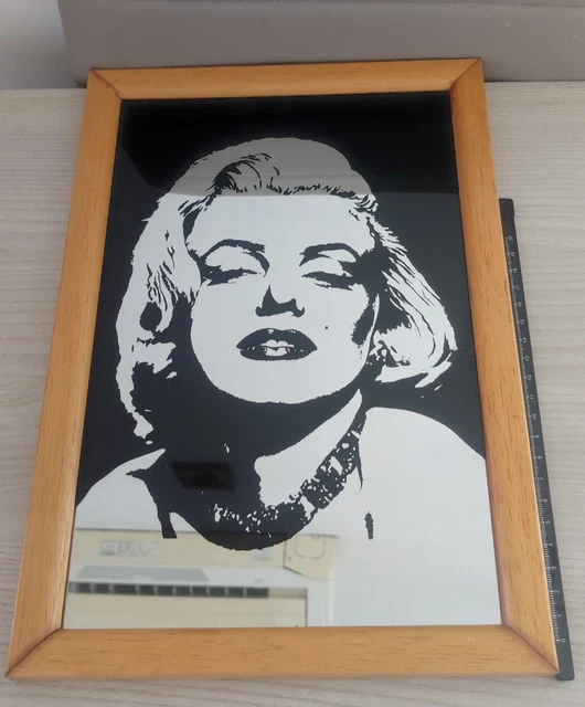Quadro Specchio Vintage Marylin Monroe