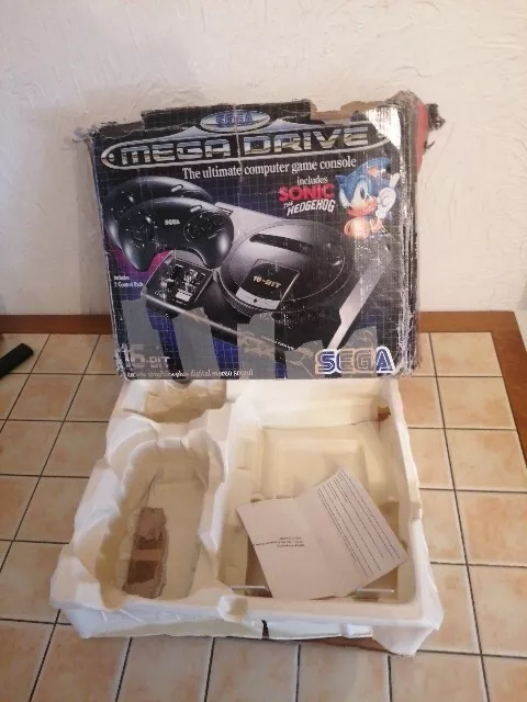 Boîte Vide console Jeux Vidéo Sega Megadrive