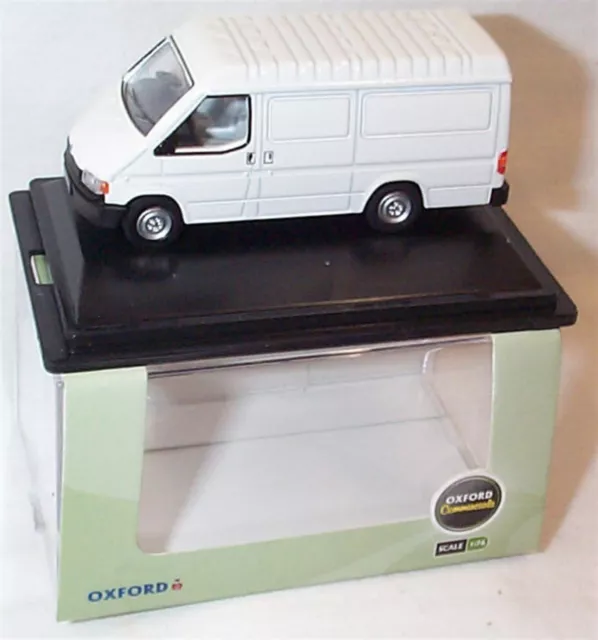 Oxford 76FT3001 Ford Transit Mk3 in White 1:76 Scale OO Railway