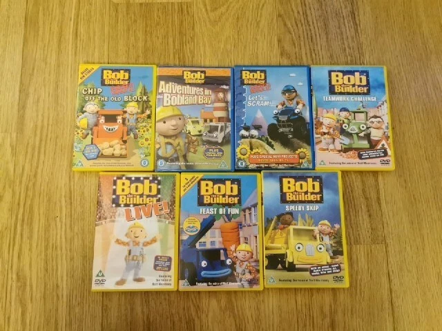 BOB THE BUILDER dvd bundle £9.99 - PicClick UK