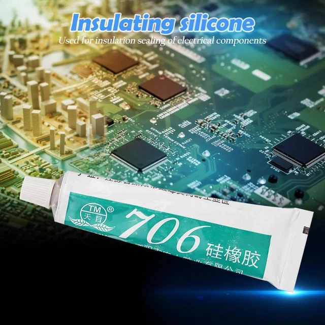 Adesivo sigillante in gomma siliconica liquida resistente alle alte temperature (706)
