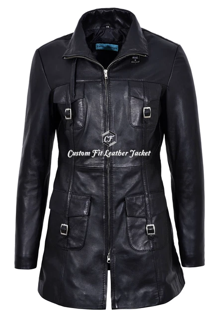 Peace of mind black vegan leather moto jacket top