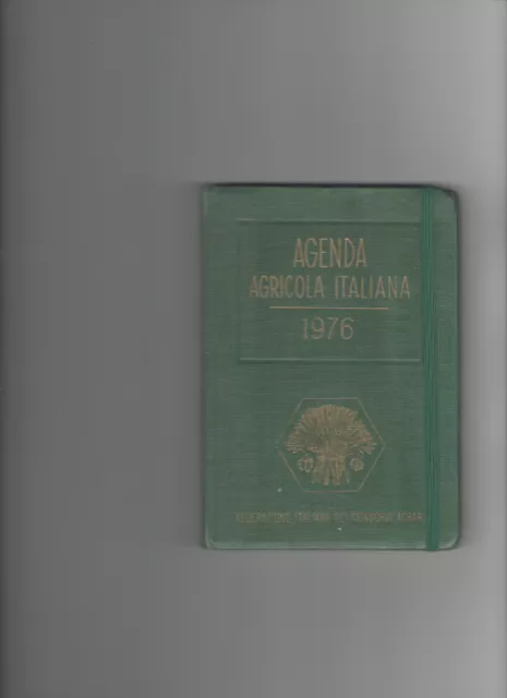 Federazione Italiana dei Consorzi Agrari. Agenda Agricola Italiana 1976