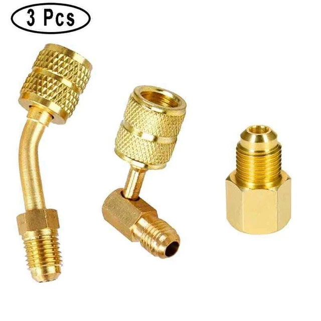 ADAPTATEUR CLIMATISEUR DE voiture convivial en laiton R134A R12 ACME mâle SAE EUR 7,50 - FR