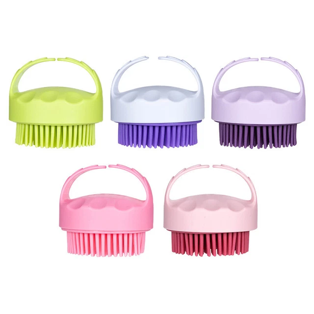 Shampoo Scalp Head Massage Shower Scrubber Massager Clean Scrub Hair Brush C LEI