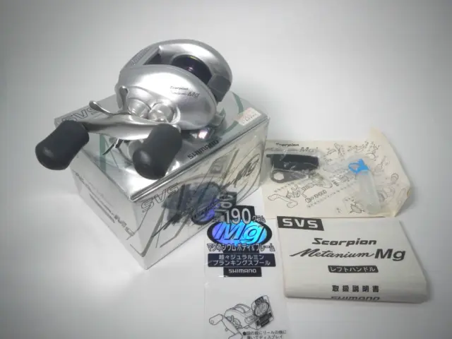 SHIMANO SCORPION METANIUM Mg Left Hand Bait casting Fishing Reel from Japan  $85.00 - PicClick