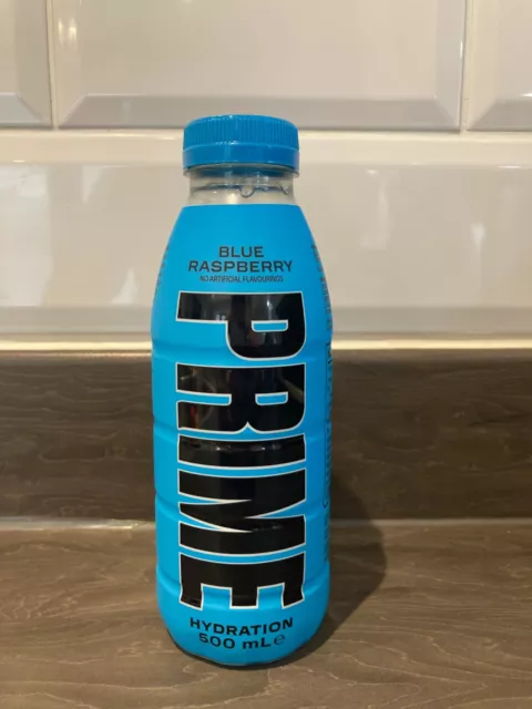 PRIME HYDRATION ENERGY Drink Bottle 500ml - Blue Raspberry FREE ...