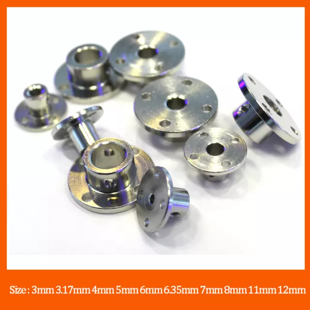 Flansch Kupplung Adapter Verbinder Welle Motor Motorwelle 3mm 3.17mm 4mm - 12mm