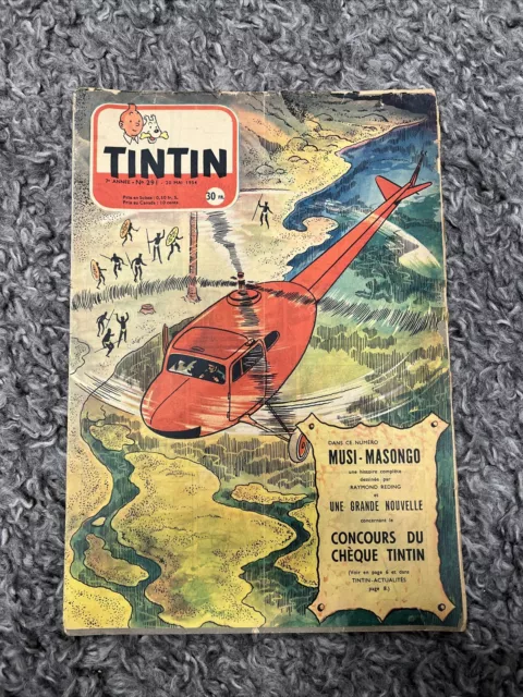 Journal De Tintin 1954n°291  7eme année blake et mortimer