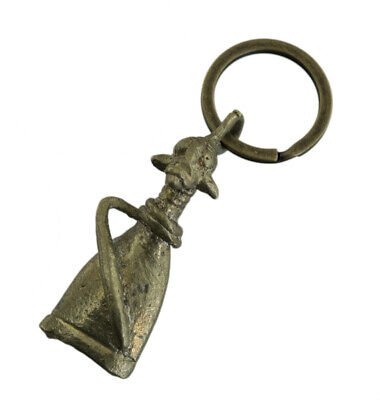 Door Keys African Notable Lega Figure Bronze Art Ethnic Customary Law 1066 CB6