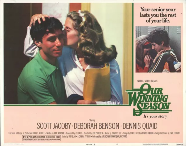 Our Winning Season (1978) 11x14 Lobby Card #4