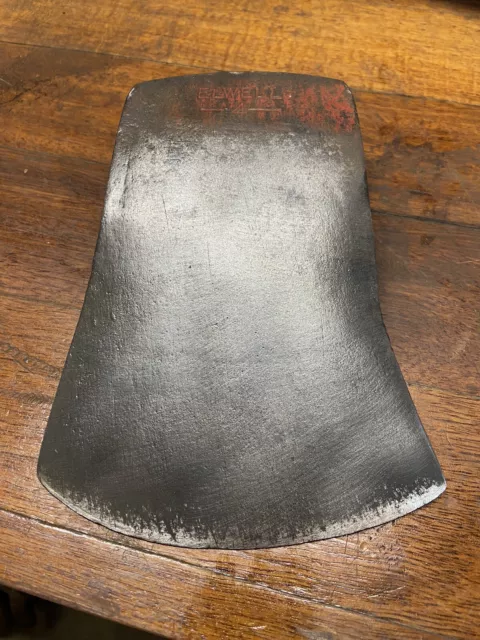 Elwell 4lb Vintage Tasmanian Pattern Axe Head Original Paint