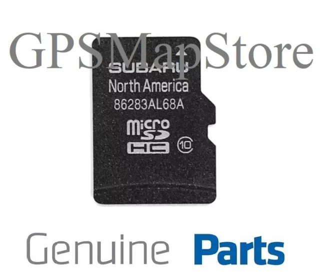 2016 Outback / Legacy Limited Navigation DATA SD Card U.S Map Genuine 86283AL68A