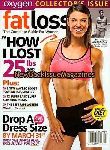 Oxygen Fat Loss 1/08,Julie Marsland,Fat Loss,2008,**BRAND NEW**