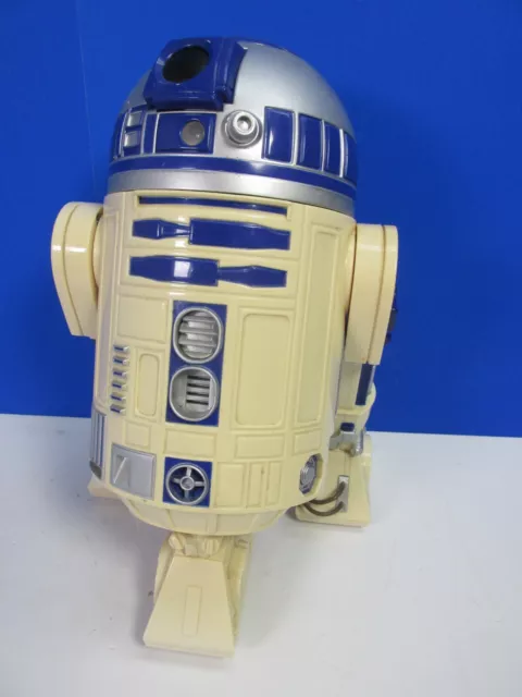 11" star wars R2-D2 ACTION FIGURE ELECTRONIC disney droid WORKING moving sounds