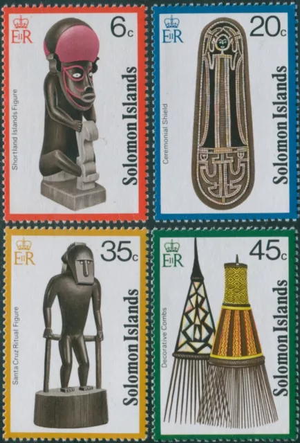 Solomon Islands 1978 SG353-356 Artefacts set MNH