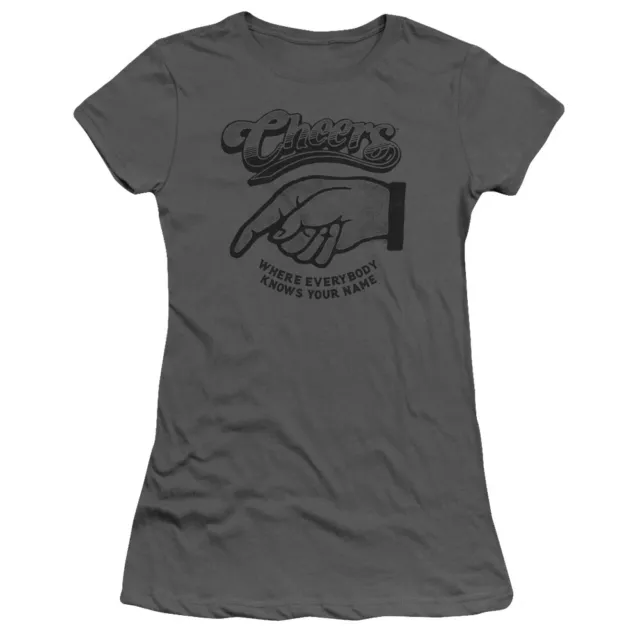 Cheers "Where Everybody Knows Your Name" Women's Adult or Girl's Jr Babydoll Tee