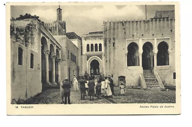 Maroc  Tanger  Ancien Palais De Justice