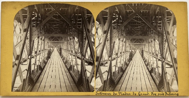 Stereo Suisse, Schweiz, Grotte au Glacier de Grindelwald, circa 1870 by Photographie originale