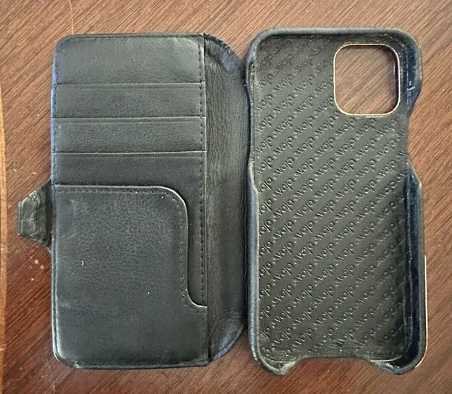 Vaja Celtic Silver Wallet iPhone 12 Pro Leather Case With Mag Safe 3