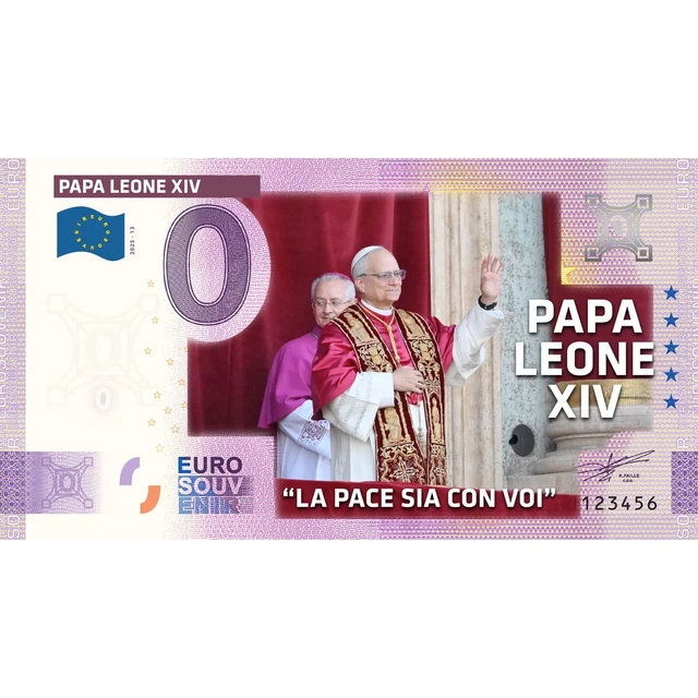 Billet Touristique 0 Euro Italie - Souvenir Pape Benoît XVI - Note Collection 0€