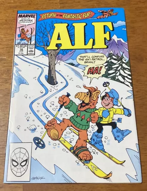 ALF Volume #16 Return of the Fantastic Fur Graphic Novel Comic Book by Marvel