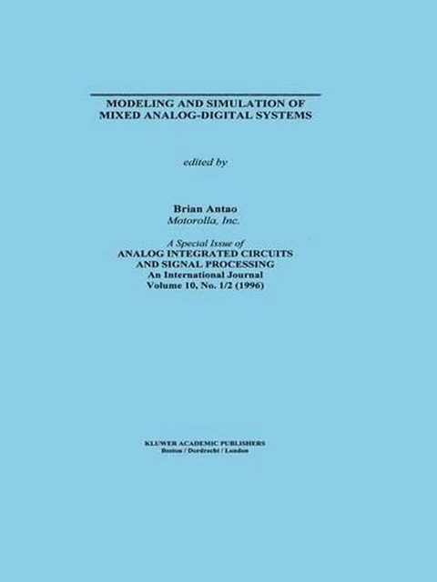 MODÉLISATION ET SIMULATION de systèmes mixtes analogiques-numériques ...