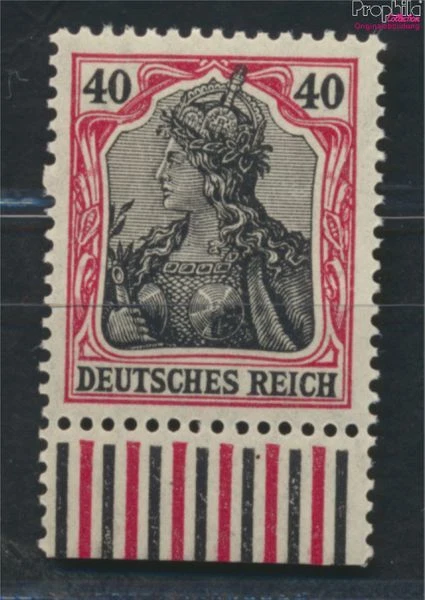 Allemand Empire 90II b testés, guerre d'impression neuf avec gomme or (9958676