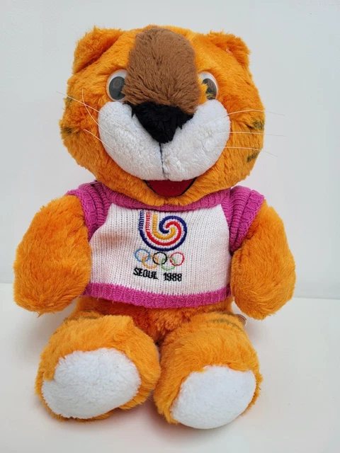 Joyful Hodori Tae Sung Corée du Sud Séoul 1988 Jeux Olympiques Tigre Mascotte 9