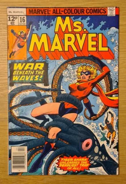 Ms Marvel #13 - Marvel - 1978 - First Cameo Mystique/Raven Darkholme - FN/VFN