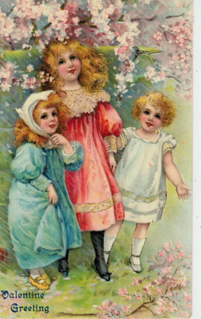 Carte Postale Bébé - Saint Valentino - Relief - Petite Format - - Neuve 1911