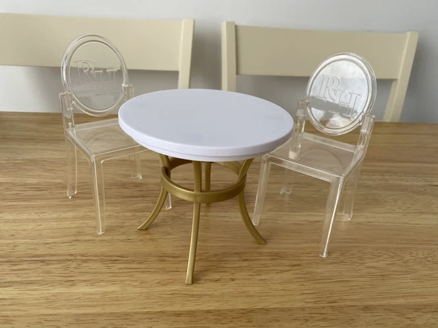 MGA RAINBOW HIGH Doll House Furniture Dining Table & Chairs EUR 6,88