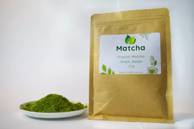 Matcha Powder Japanese Organic Ceremonial Grade 100g
