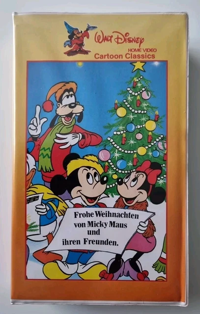 Weihnachten Mit Micky Maus Und Seinen Freunden VHS WALT DISNEY Classics, Frohe Weihnachten von Micky Maus und ihren