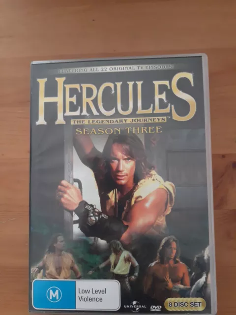 HERCULES The Legendary Journeys Season 3 dvd . Brand New sealed . Region 4