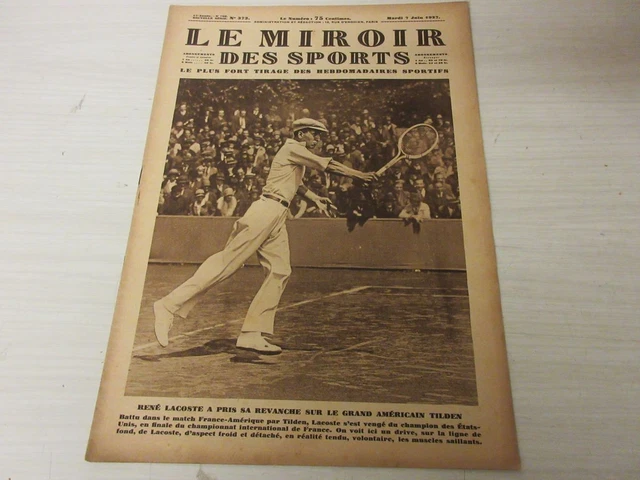 Miroir Des Sports (Le) N°562 du 30/09/1930