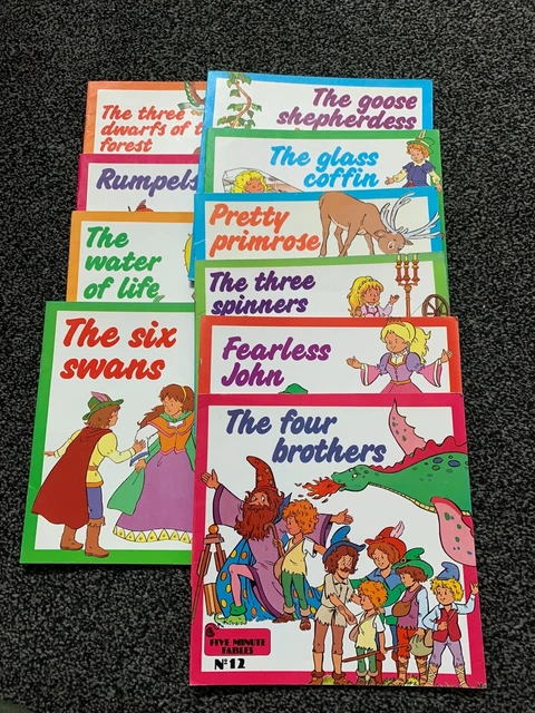 FIVE MINUTE FABLES Children s Fiction Story Books Job Lot Of 10 Bundle five-minute-fables-children-s-fiction-story-books-job-lot-of-10-bundle