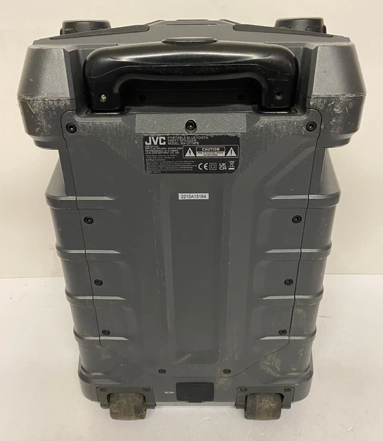 JVC MXD719PB PORTABLE Bluetooth Wireless Party Karaoke Bluetooth