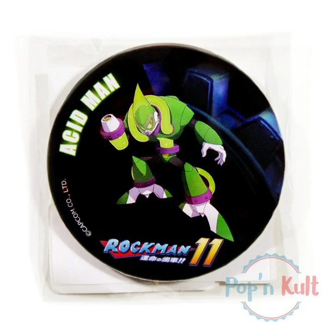 Badge Collection Rockman Mega Man – 30th Anniversary Iceman, Lottery Capcom Neuf