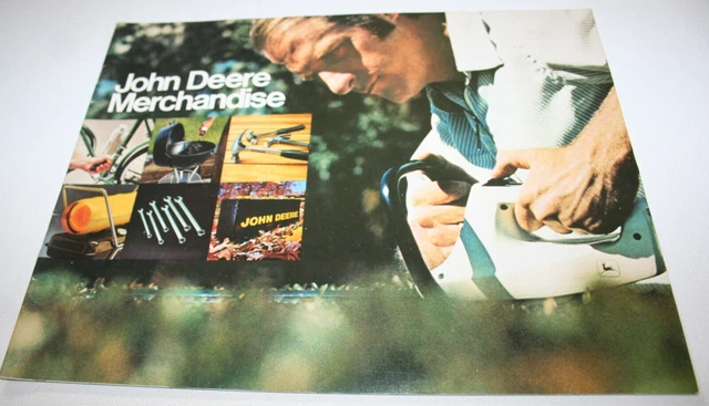 John Deere Merchandise Brochure 1975 Hand Tools, Welders, Grills, Shirts, Toys