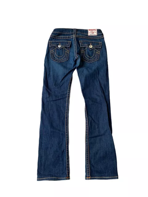 TRUE RELIGION BILLY Big T Women’s Jeans W27 L32 Straight Leg Heavy ...