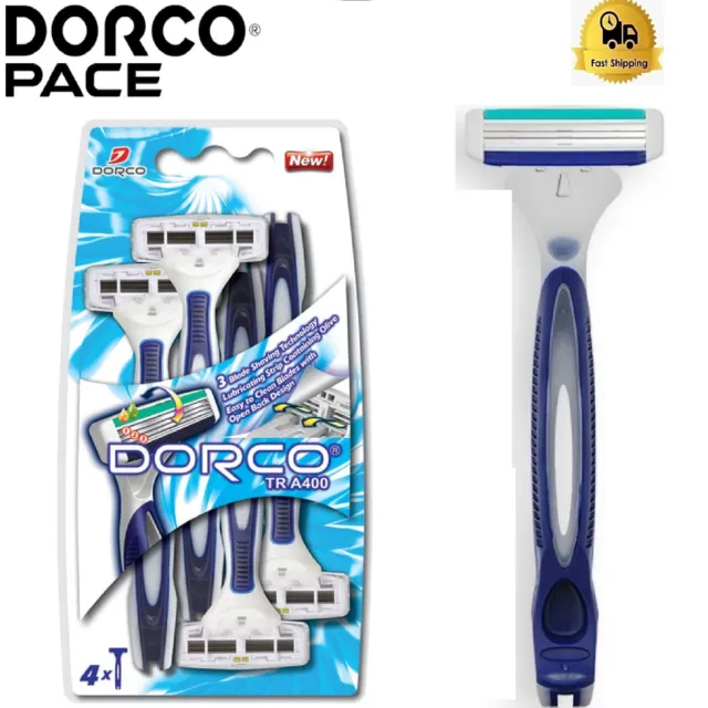Dorco Razors Tra400 Triple Blade (4Pcs) - Disposables