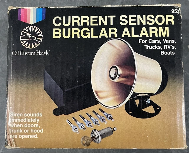 NEW OB CAL Custom Current Sensor Burglar Car Alarm Vintage 1981 *FREE